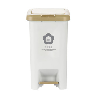 Thùng rác đạp chữ nhật Inochi 20L (tiêu chuẩn Nhật Bản)