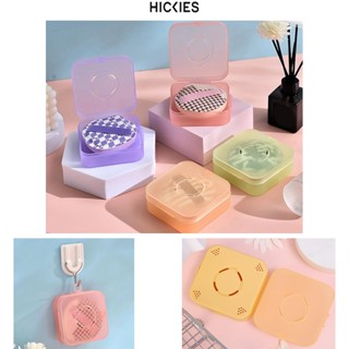 Hộp Đựng Bông Mút Hình Máy Ảnh Có Lỗ Thoát Hơi - Hộp Bảo Quản Bông Phấn, Mút Đánh Kem Nền - HICKIES