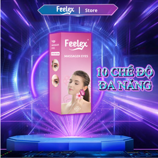 Máy massager Feelex đa năng 10 chế độ, máy massage cầm tay thư giãn nhỏ gọn, tiện dụng - Vv016ms