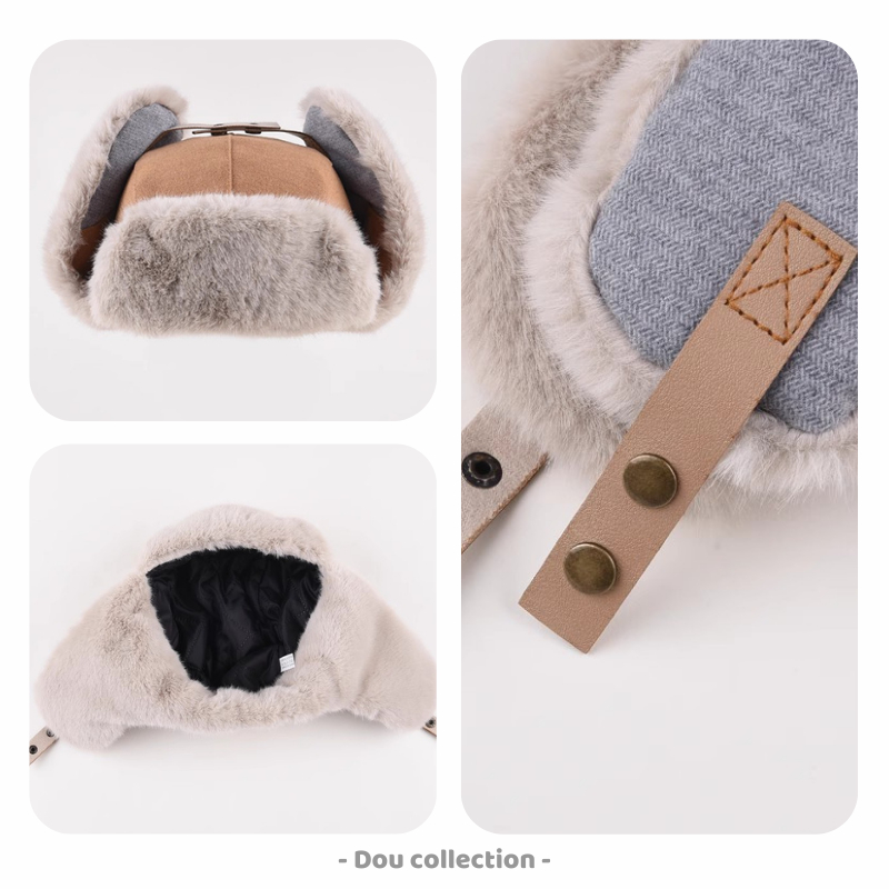 Mũ Len Unisex, Nón Len Phi Công Trơn Dày Dặn Giữ Ấm Phối 3 Màu Kèm Dây Cài Nút Nhiều Màu Thời Trang Thu Đông - Mã NL073 | BigBuy360 - bigbuy360.vn