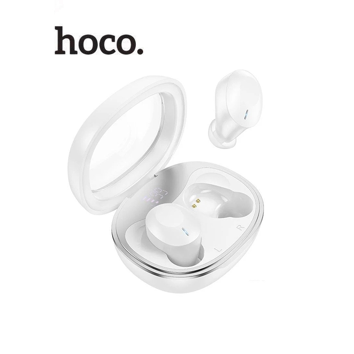 Tai nghe không dây Bluetooth V5.3 Hoco EQ3 pin 300mah màn hình LED sử dụng liên tục 7 giờ ( Trắng )