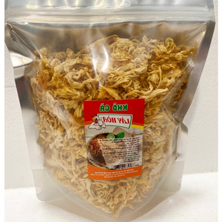 500gr Khô gà Bơ Tỏi Giòn Không cay Lày Hòa (1 túi zipper 500gr) nguyên liệu tươi mới đảm bảo ATTP.