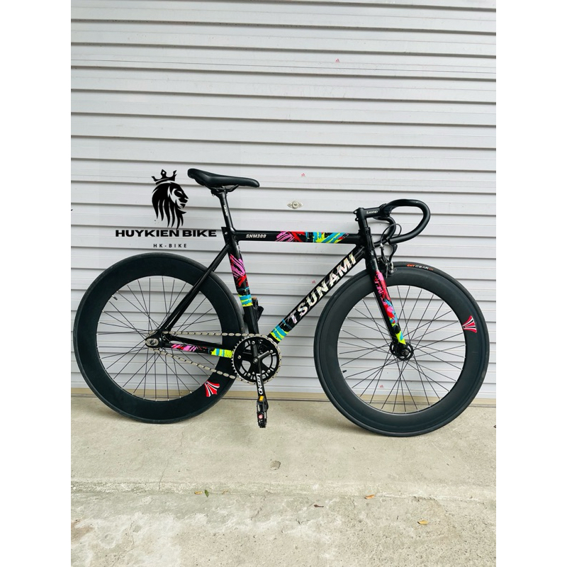Xe đạp thể thao Fixed gear TSUNAMI SNM300 chính hãng có sẵn