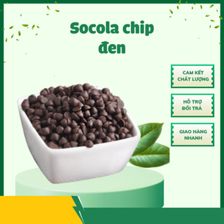 Socola chip đen KEM XU 100g, nguyên liệu làm bánh bắt mắt