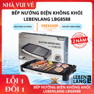  Bếp nướng điện Lebenlang LBG8588 công suất 2000W bảo hành chính hãng 24 tháng 