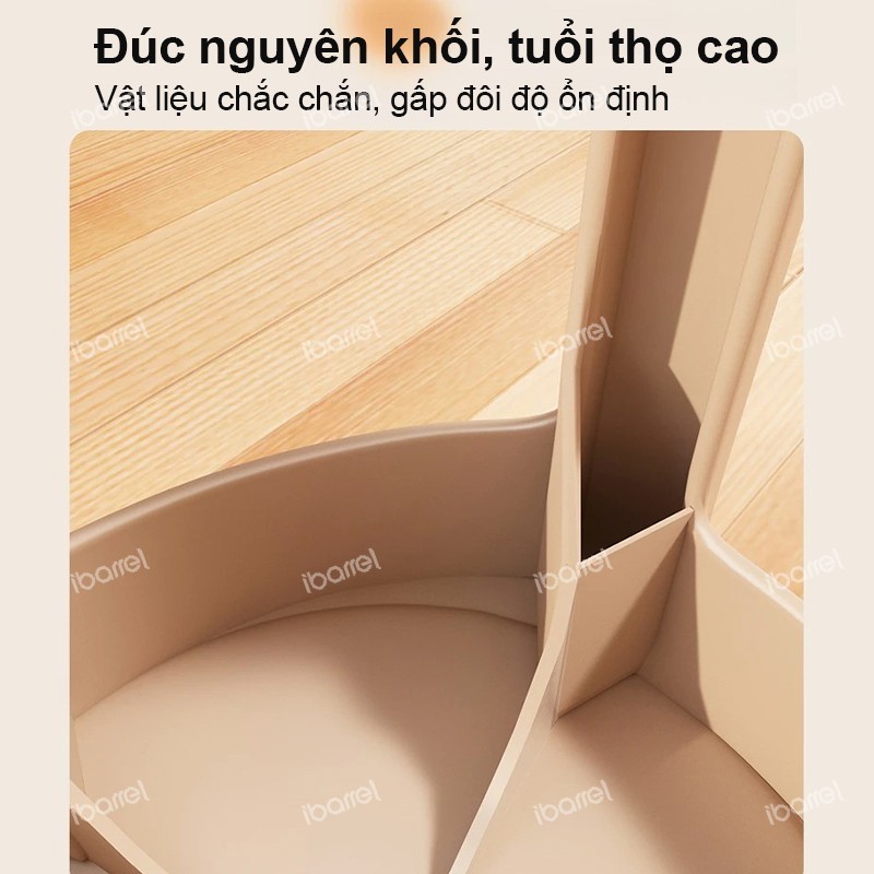 IBARREL Ghế đẩu nhựa xếp chồng Ghế ăn Ghế làm móng tay Tiết kiệm không gian Nhiều màu sắc khác nhau | BigBuy360 - bigbuy360.vn