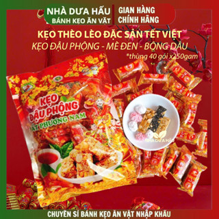 [250gam] Kẹo đậu phộng/ kẹo THÈO LÈO đặc sản Tết Việt Nam