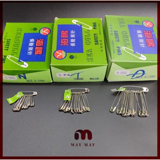 Set 36 kim băng to, vừa và nhỏ > Kim tây cài áo - 36 chiếc ghim băng chất liệu hợp kim cao cấp