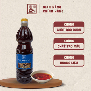 Nước mắm cá nục truyền thống - Mắm Xưa chai 900ml
