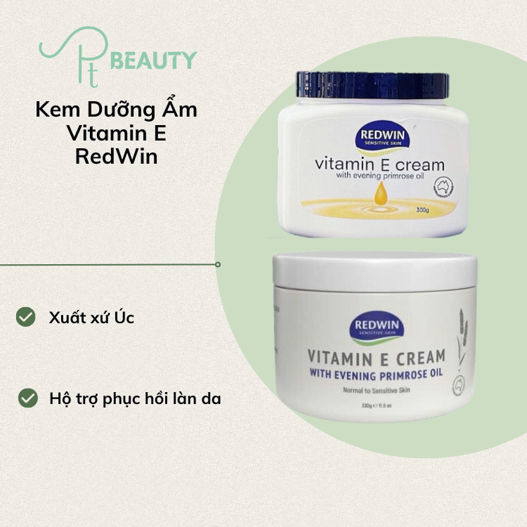 Kem Dưỡng Da Redwin Vitamin E Úc