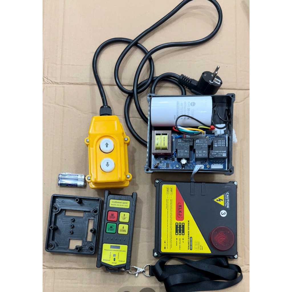 Điều khiển từ xa cho máy tời