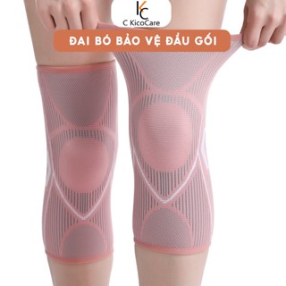 [1 Đôi] Đai Bó Gối Thể Thao Ckicocare, Băng Bảo Vệ Đầu Và Khớp Gối Tập Yoga, Gym, Bóng Đá, Chạy Bộ-DADOI04