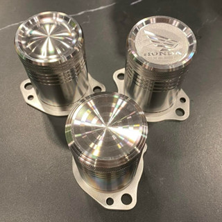 Chụp củ đề inox 304 CNC cho Wave Dream Future 1 kèm ốc đầy đủ