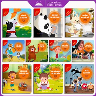 Sách - Combo 10 Cuốn Thế Giới Diệu Kỳ Của Bé - Ehon Cho Bé Từ 2 Tuổi