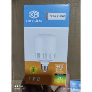 Combo 10 bóng đèn led 20w KA siêu sáng