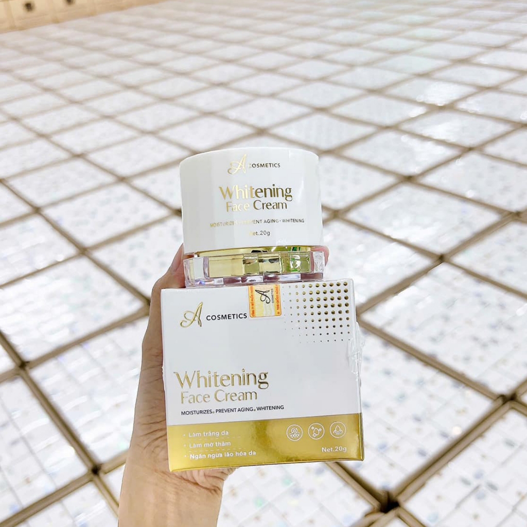 Kem face pháp chữ A và Serum huyết thanh A cosmetics chính hãng Mỹ Phẩm Phương Anh