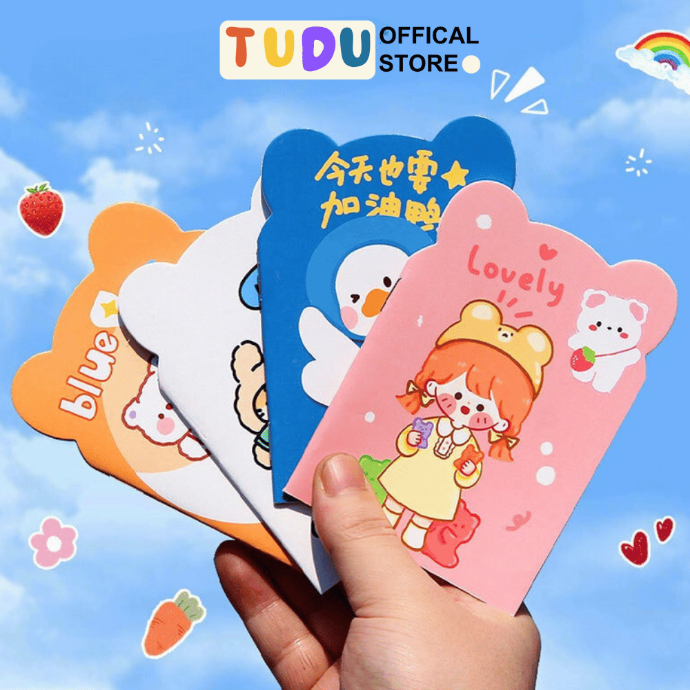 Giấy note tai gấu cute Suppy