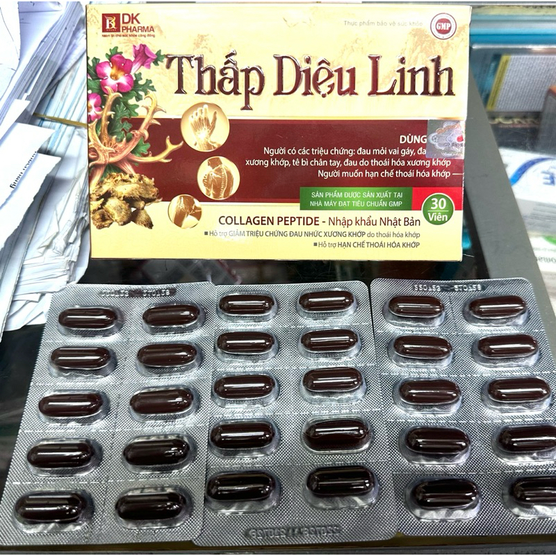 VIÊN UỐNG THẤP DIỆU LINH -HỖ TRỢ XƯƠNG 🦴 KHỚP HỘP 30 VIÊN