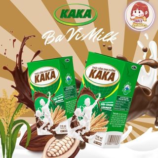Ba vì sữa tươi Kaka Ca cao Lúa mạch thức uống bổ dưỡng tăng cường sức khỏe 110ml