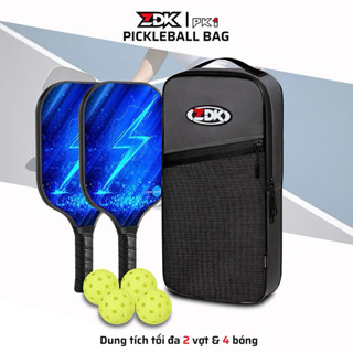 Túi đựng vợt Pickleball ZDK PK1 đẹp cao cấp chính hãng giá rẻ 2 vợt 4 bóng quai xách đeo chéo mới bền tốt sang giá rẻ