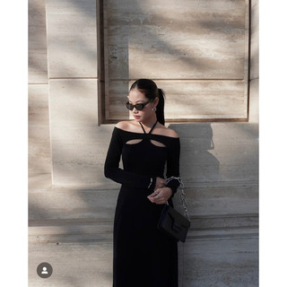Eternity dress- Đầm cut-out Thanh lịch  thắt dây tinh tế - Windy hill collection Au D’ Amour
