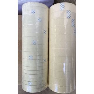 Combo 5 Cuộn Băng keo giấy nhăn 1,2cm - 2,5cm - 5cm tiện dụng với chất keo dính chắc, viết chữ, đánh dấu cực kỳ hữu ích