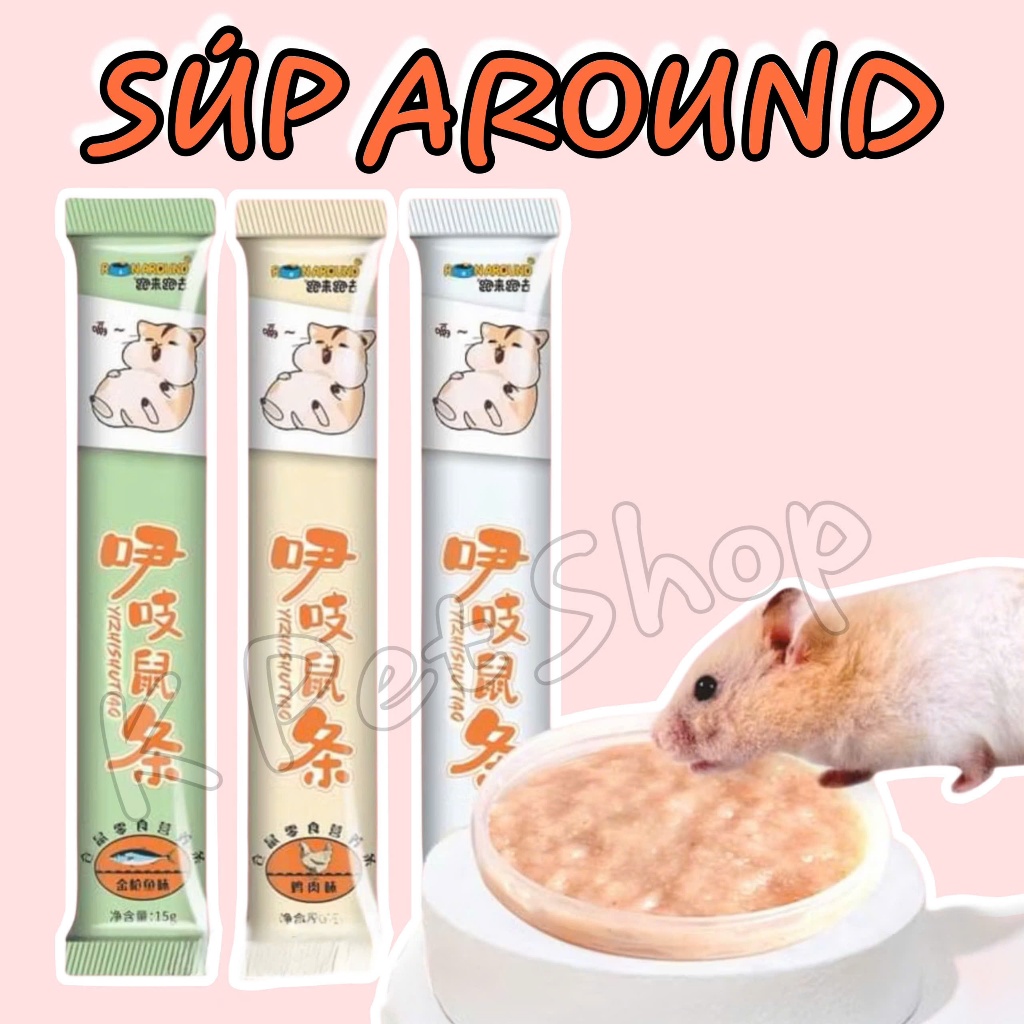 Súp thường Hamster - Súp Around cho hamster