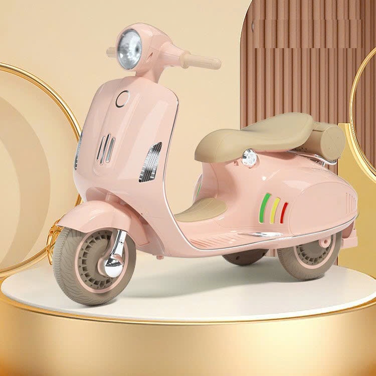 Xe Vespa Cho Bé, Xe Máy Điện Babibo Kids Mã 02 SMDC-XXX-075