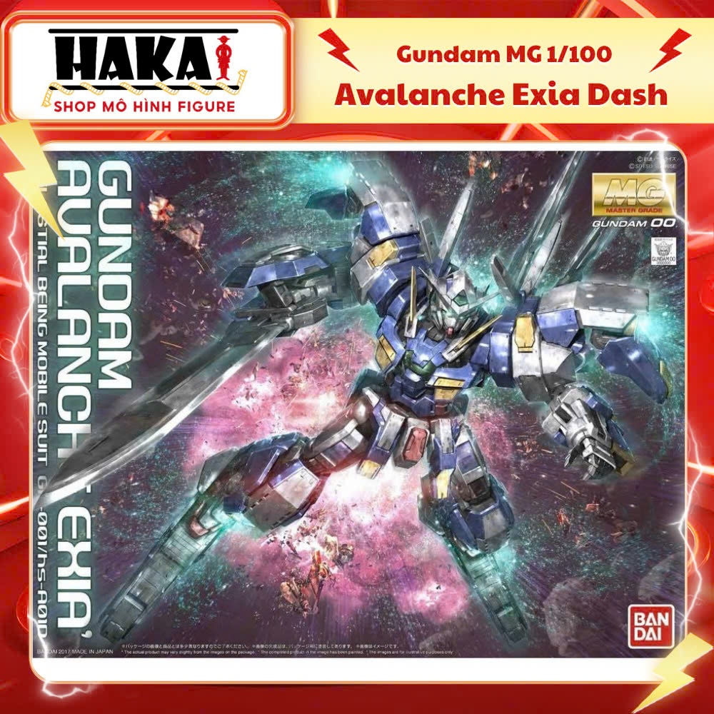 Mô Hình Lắp Ráp Gundam MG 1/100 Avalanche Exia Dash - Mô hình Figure Hakai Shop