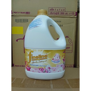 (HCM) Nước giặt xả Fineline 3000ml Thái Lan