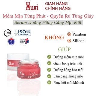 [MUA 1 TẶNG 1] Serum Dưỡng Hồng Môi Căng Mọng Mềm Mịn Giảm Khô Nứt Môi Chính Hãng HuGi Beauty 5g
