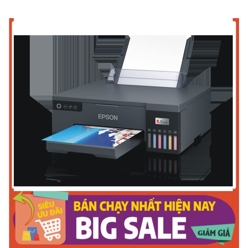 Máy in phun màu Epson L8050 (6 màu, Wifi, USB, thay thế L805)