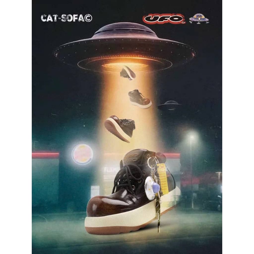 Giày Cat&Sofa UFO Chính Hãng - Giày Sneaker Cat and Sofa Chuẩn Auth - Full Box - Tặng Kèm Phụ Kiện