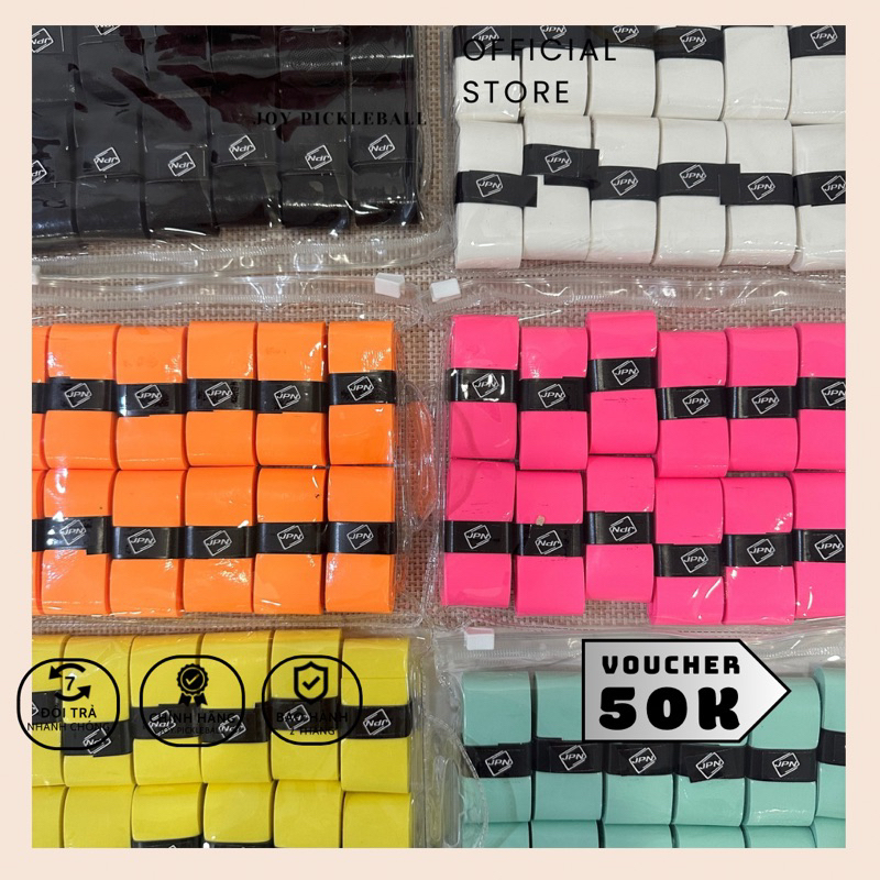 ( HOẢ TỐC ) CUỐN CÁN 𝐉𝐏𝐍 - PICKLEBALL chuyên dụng, chính hãng JPN