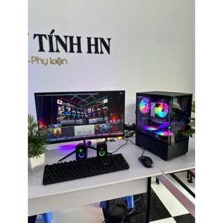 Bộ máy tính màn 24 mới  I3 10100f VGA 1050ti chơi mọi game  PUBG,GENSHIN,FIFA4 