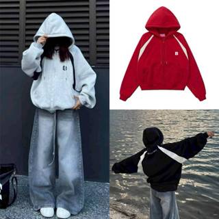 Áo Khoác Nỉ Bông Hoodie Zip thêu chữ B Basic trơn nam nữ UNISEX thời trang