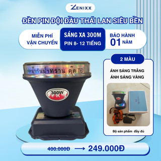 Đèn Pin Đội Đầu Siêu Sáng Thái Lan Pin Trâu 8 - 12 tiếng, chiếu xa 300M, Đèn Pin đội đầu TĐ 8820