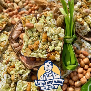 Cốm Nếp Đậu Phộng Lá Dứa Cốt Dừa
