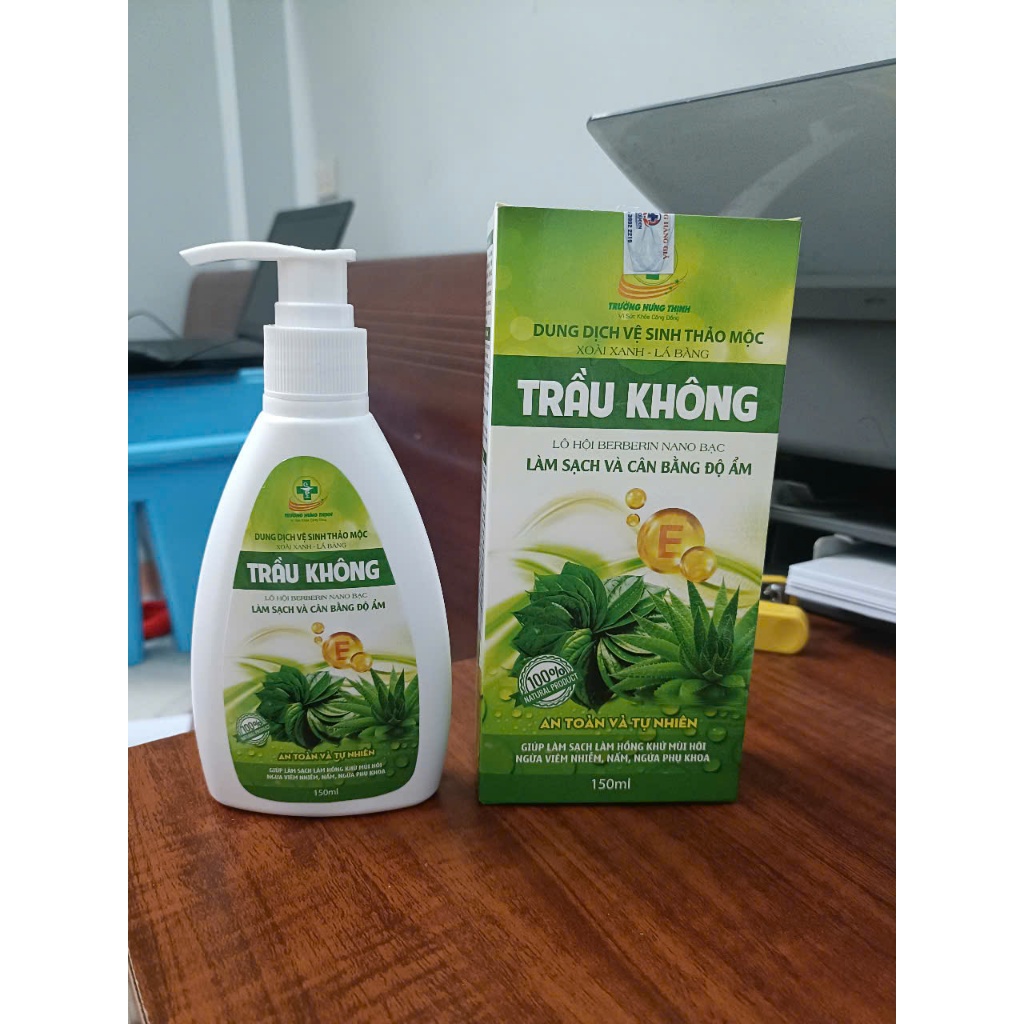 DUNG DỊCH VỆ SINH TRẦU KHÔNG 150ML