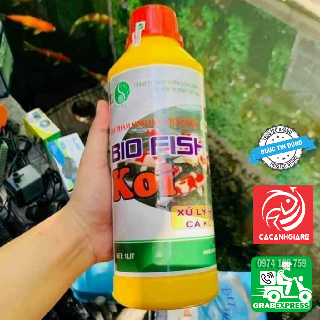 VI SINH BIO FISH 1 LÍT - VI SINH HỒ CA KOI