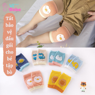Bảo Vệ Đầu Gối Cho Bé Tập Bò Từ Sơ Sinh Đến 1 Tuổi - Tất Bao Đầu Gối Cho Bé Tập Bò Tập Đi
