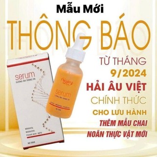   Mẫu mới chống bể  Serum noãn thực vật 30ml dưỡng ẩm trắng da chính hãng 