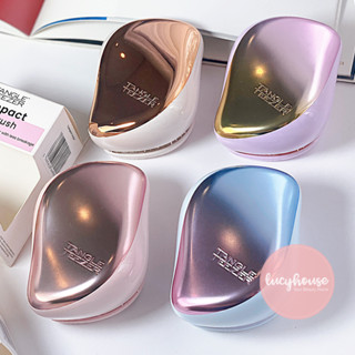 (Chính hãng) Lược Tangle Teezer Có Nắp Compact Styler Gỡ Rối Chống Gãy Rụng Tóc Dạng Bàn Chải On The Go