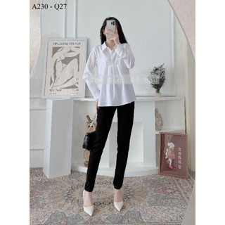 sơ mi bầu công sở
