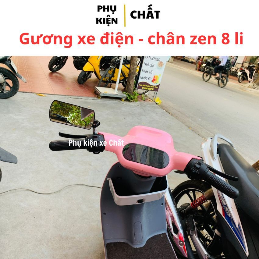 Gương xe điện, xe máy điện, xe cub, chân zen 8li, xe điện go go, xmen, vc, dibao, yeade, ninja, espe