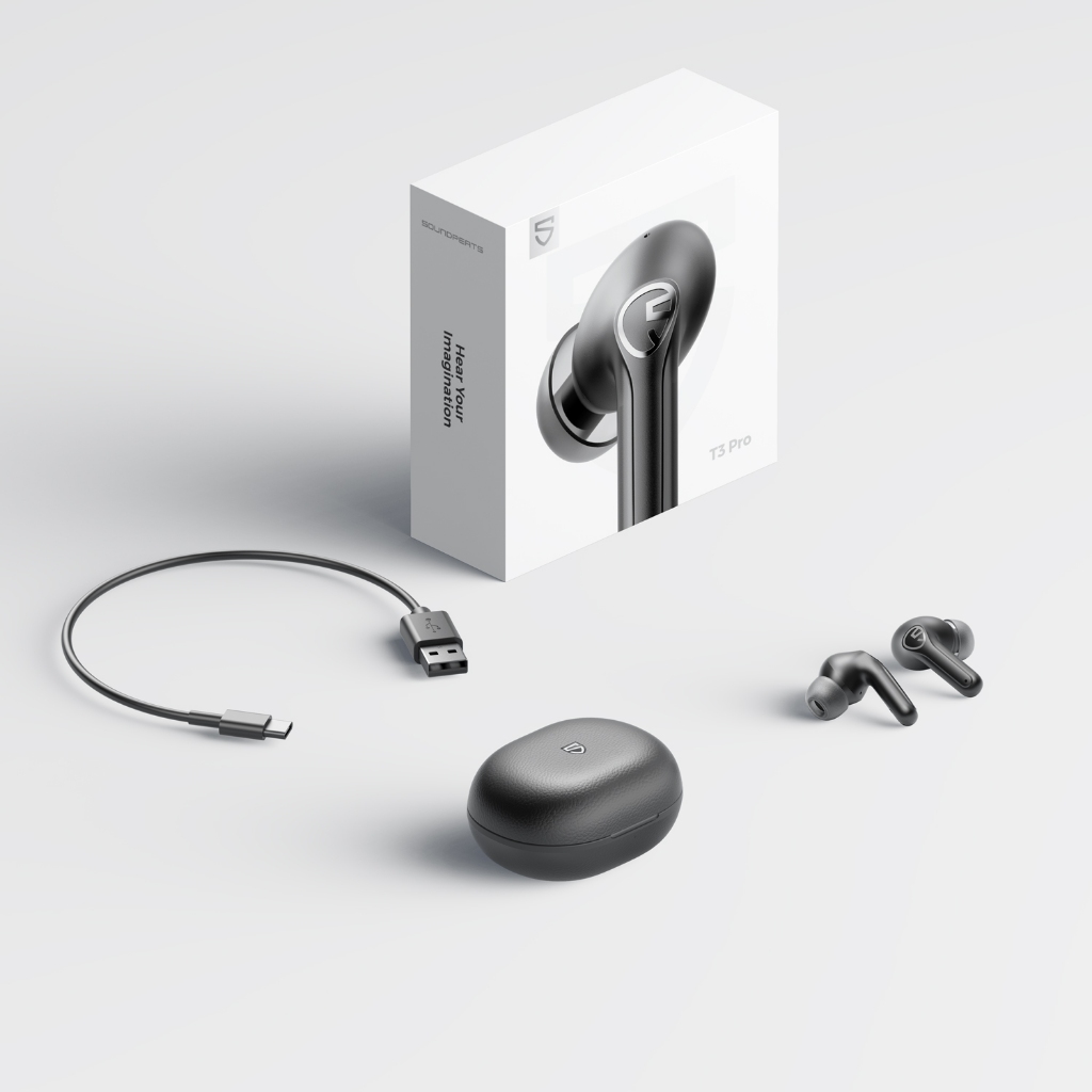 Tai Nghe True Wireless Soundpeats Q3 Pro (BT 6.0) / T3 Pro (BT 5.4) | ANC | Kết nối 2 thiết bị | BigBuy360 - bigbuy360.vn