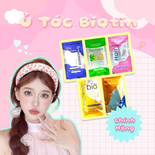 Ủ tóc Biotin, ủ Bio Gold siêu mềm mượt, phục hồi tóc Cherry Hair Cherry Hair