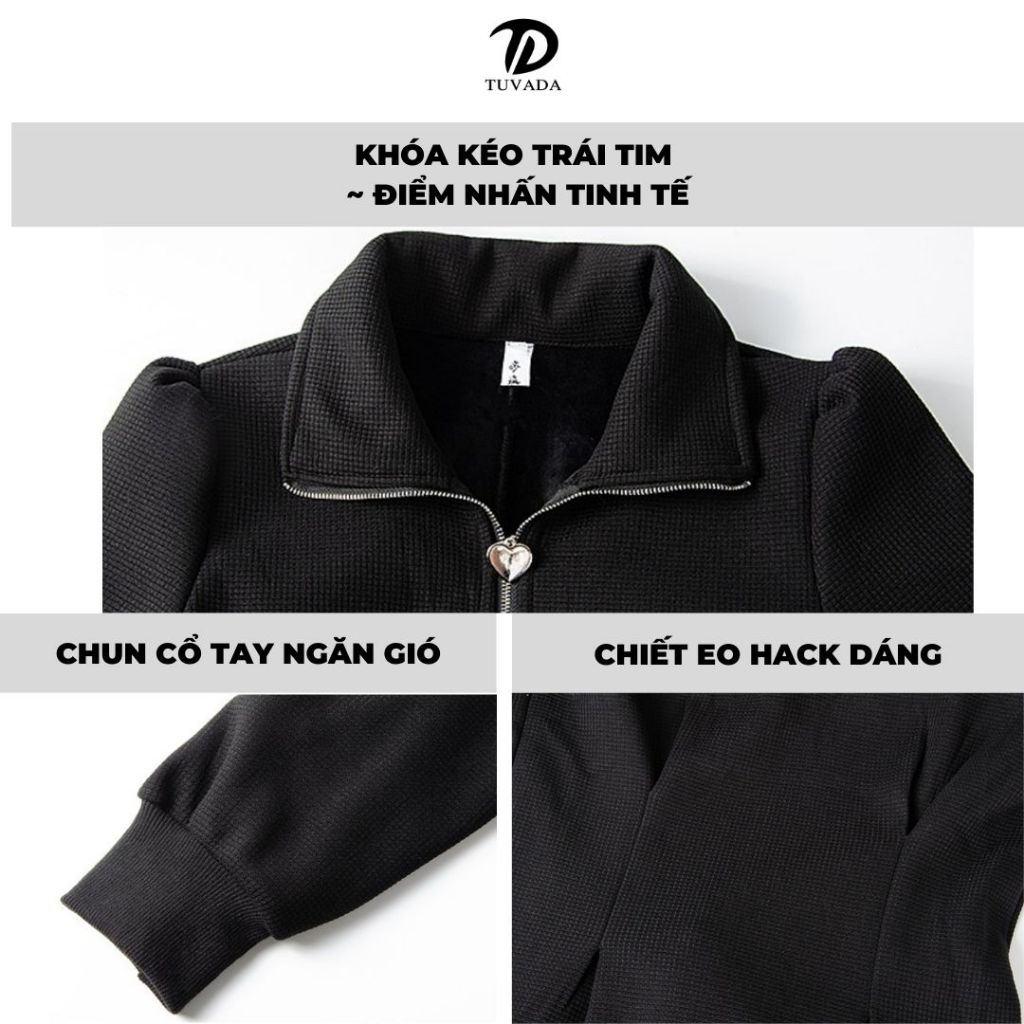 Váy dài tay polo basic Tuvada, XẢ 15K váy thu đông dáng dài, đầm dài tay nữ dáng dài - VPL137 | BigBuy360 - bigbuy360.vn