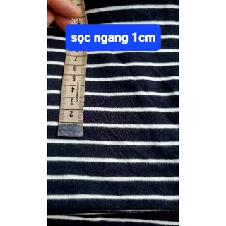 thun cotton sọc và carô