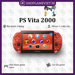  Máy chơi game PS VITA 2000  Free cài game đủ phụ kiện   SHOPGAMEVIET38  